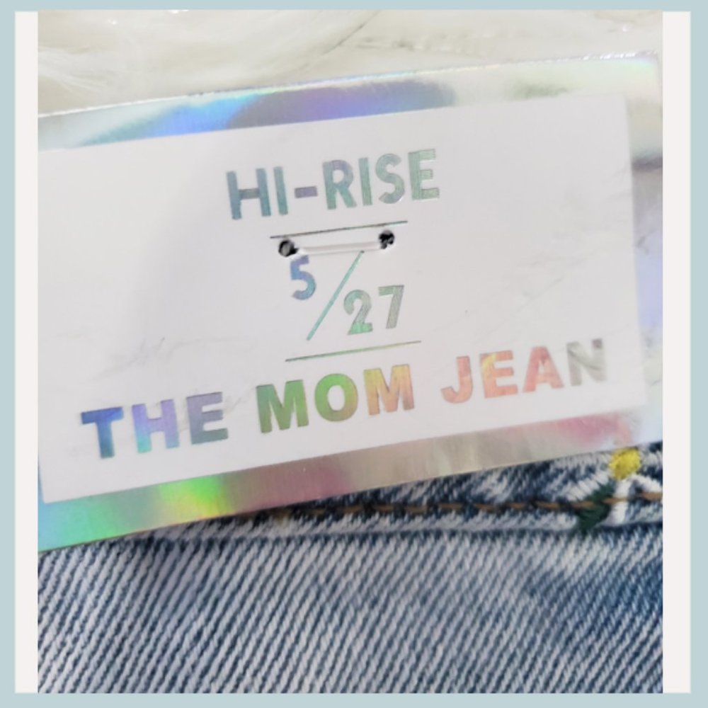 Tinseltown Daisy Mom Jeans Size 5 - Picture 5 of 7